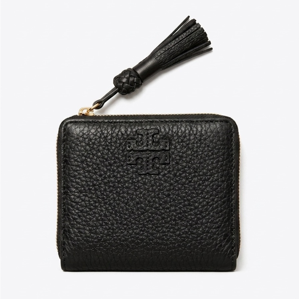 Tory Burch Black Taylor Mini Wallet